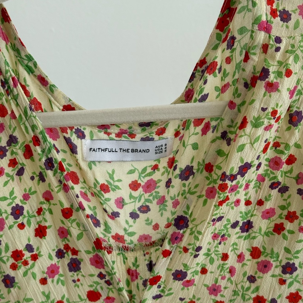Faithfull the Brand Multicolor Floral Dress